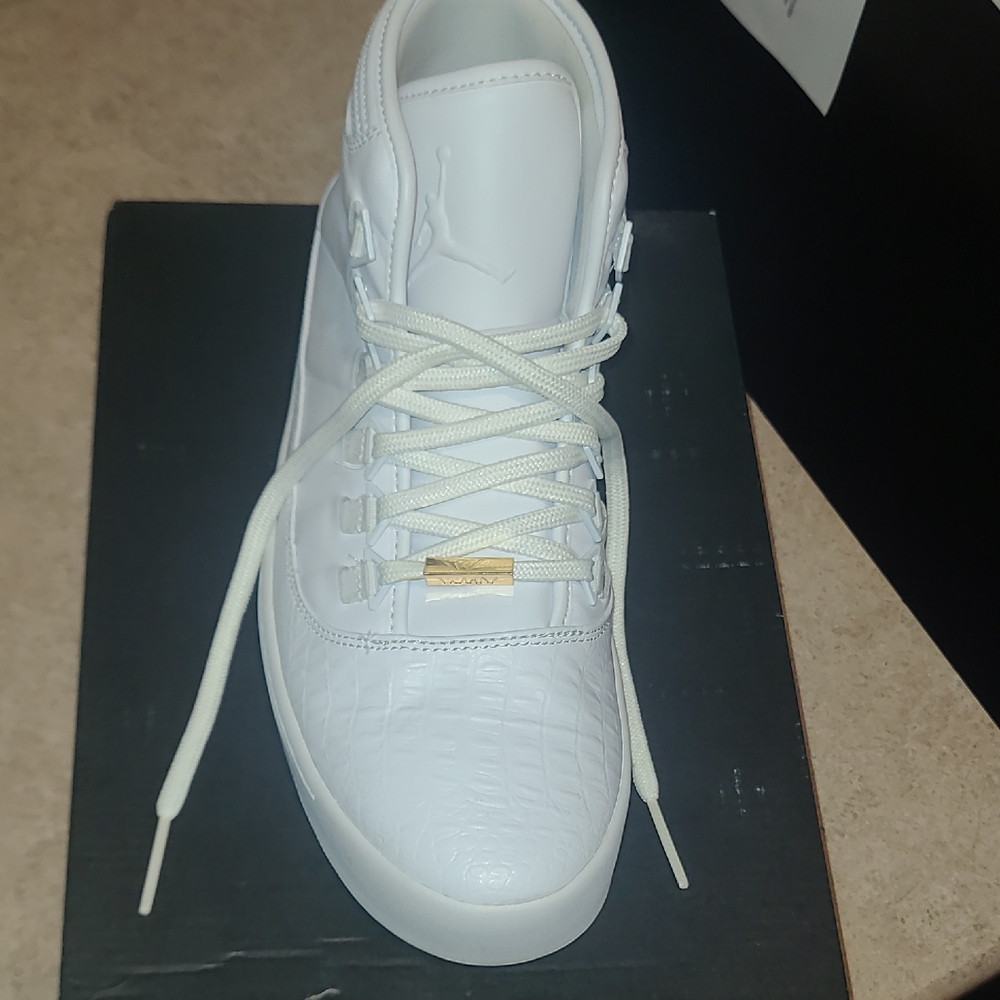 Russell Westbrook Jordan Men's White Textured Sneakers